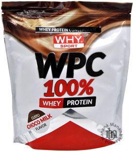Why Sport WPC 100% Whey Choco Milk 1 Kg