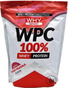 Why Sport WPC 100% Whey Yogurt Fragola 1 Kg