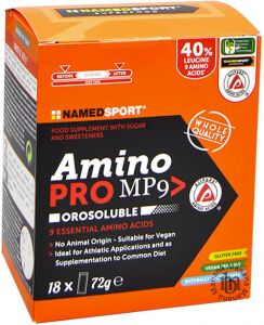 Named Sport Amino Pro MP9 Orosolubile 18 X 72 g.