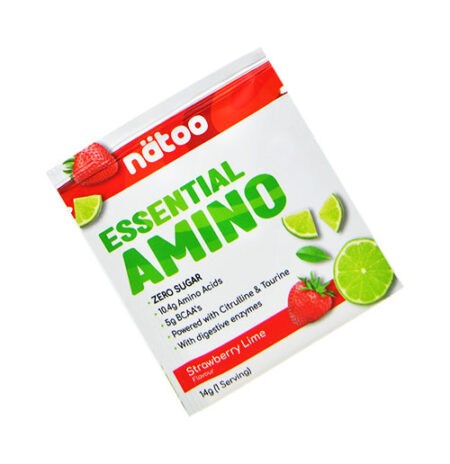 Home 152 Natoo Essential Amino Gusto Strawberry e Lime 14 g.