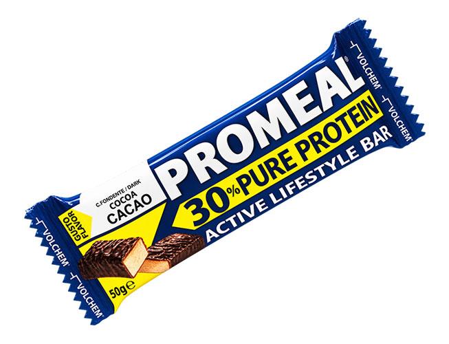 Volchem Promeal Barretta Proteica Bilanciata Gusto Cacao 50 g. 1 Volchem Promeal Barretta Proteica Bilanciata Gusto Cacao 50 g.