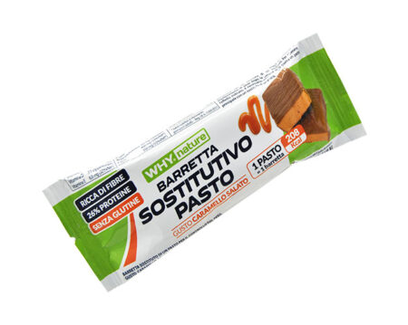 Barretta Sostitutivo Pasto Gusto Caramello Salato 60 g.