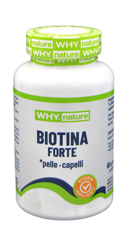 Why Nature Biotina Forte 60 CPR