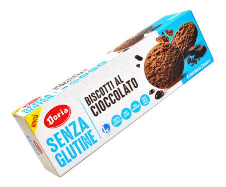 Doria Biscotti al Cioccolato Senza Glutine 150 g.