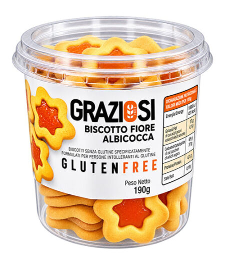 Home 77 Laboratorio Graziosi Fiore all' Albicocca Senza Glutine 190 g.