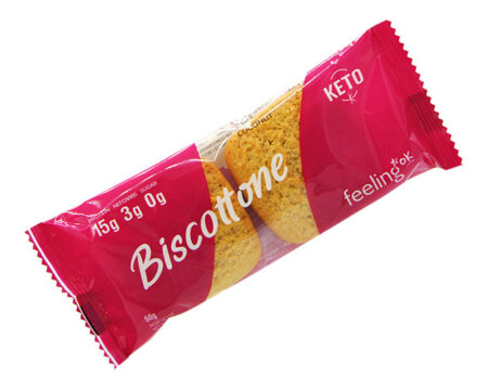 FeelingOK Biscottone Cocco Keto + Protein 2 X 25 g.