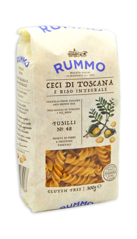 Fusilli di Ceci e Riso Integrale 300 g.