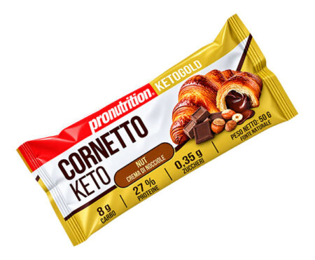 Cornetto Keto Crema di Nocciole 50 g.