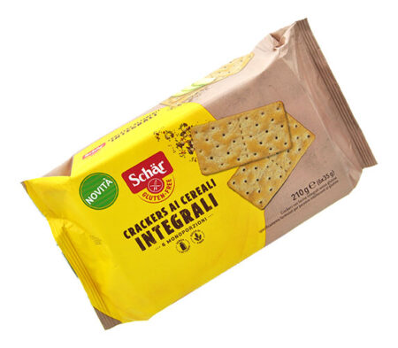 Home 89 Schär Crackers ai Cereali Integrali Senza Glutine 6 X 35 g.