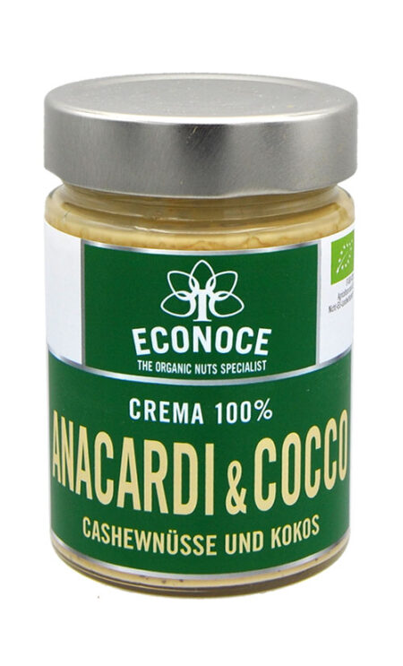 Econoce Crema 100% Anacardi & Cocco Bio 300 g.