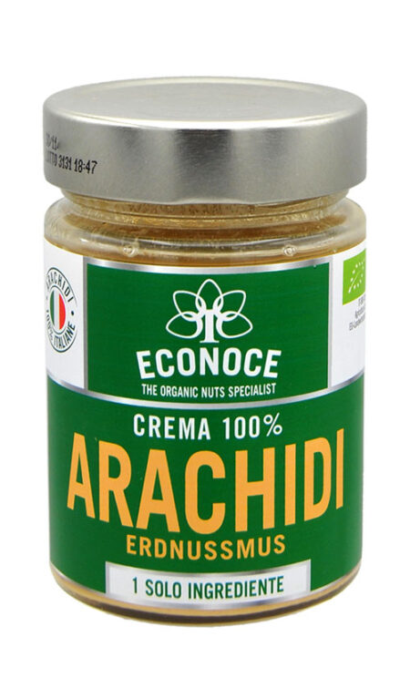 Econoce Crema 100% Arachidi Bio 300 g.