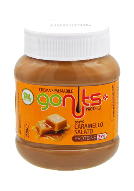 Home 11 Daily Life Gonuts! Crema Proteica Caramello Salato 350 g.