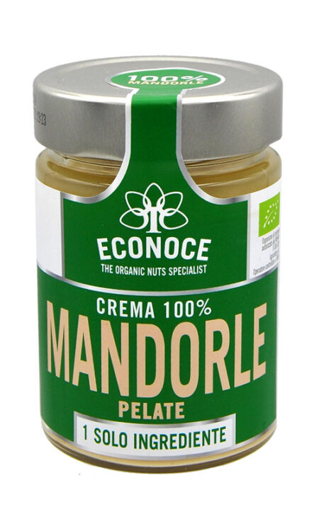 Econoce Crema 100% Mandorle Pelate Bio 300 g.