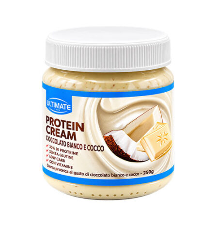 Protein Cream Cioccolato Bianco e Cocco 250 g.