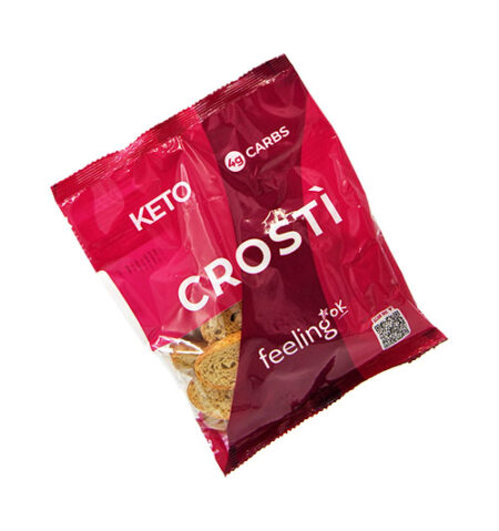 FeelingOK Crostì Natural Keto + Protein 50 g.