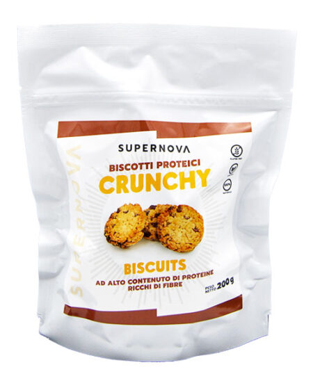 Supernova Biscotti Proteici Crunchy Cioccolato 200 g.