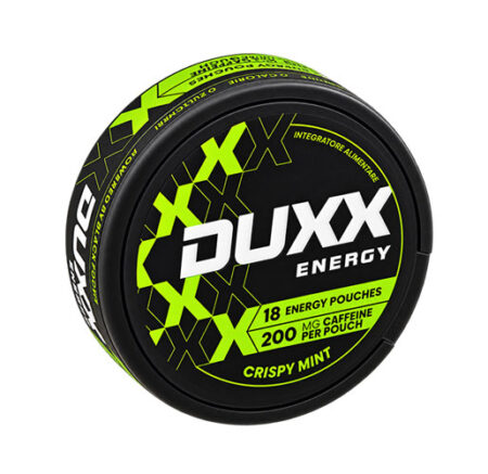 Home 127 Black Focus Duxx Energy Pouch Crispy Mint 18 Bustine