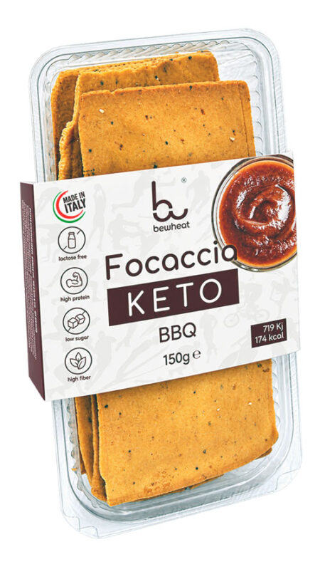 Home 29 Bewheat Focaccia Low Carb BBQ 150 g.