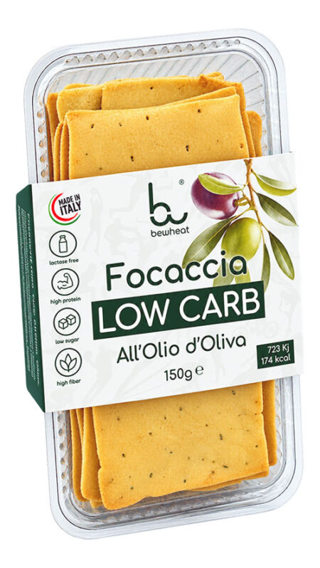 Focaccia Keto Olio di Oliva 150 g.