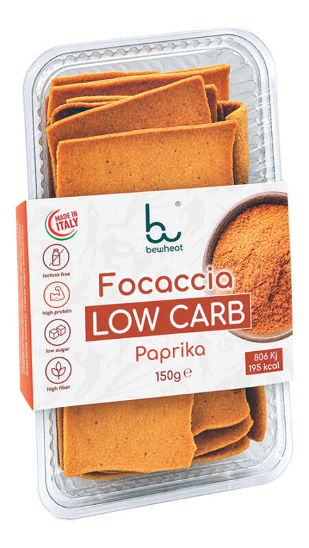 Home 30 Bewheat Focaccia Low Carb Paprika 150 g.