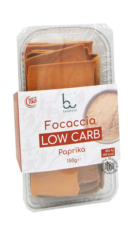 Home 30 Bewheat Focaccia Low Carb Paprika 150 g.