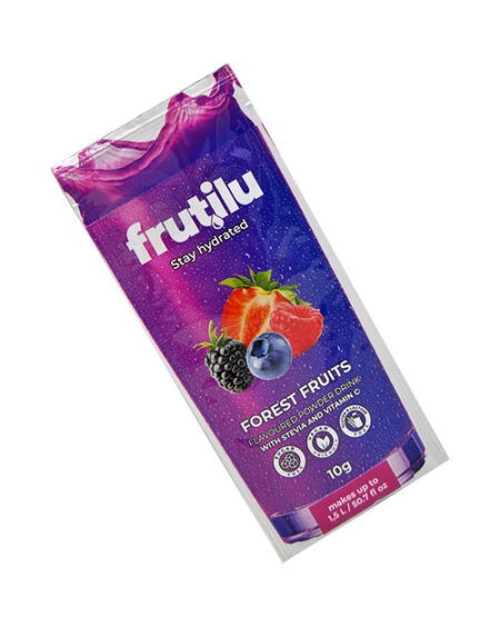 Frutilu Bevanda Istantanea in Polvere Gusto Frutti di Bosco 10 g.