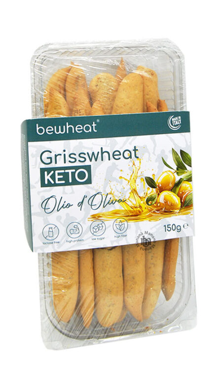 Grissini Keto All'Olio d'Oliva 150 g.