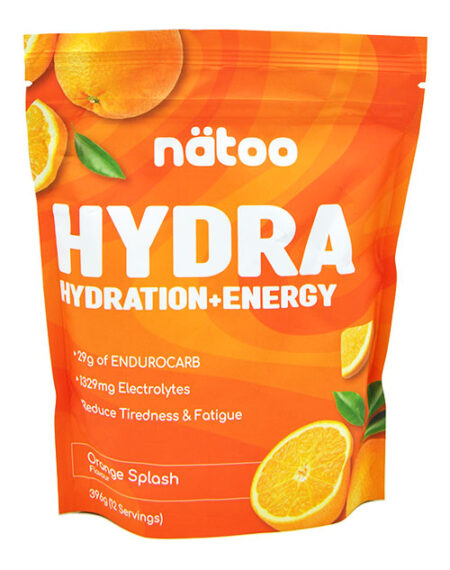 Home 124 Natoo Hydra Idratazione + Energia Gusto Orange Splash 396 g.
