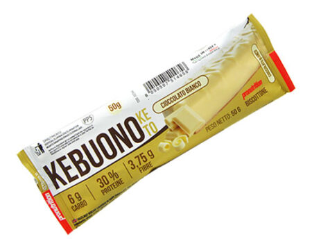 Kebuono Biscottone Keto Cioccolato Bianco 50 g.