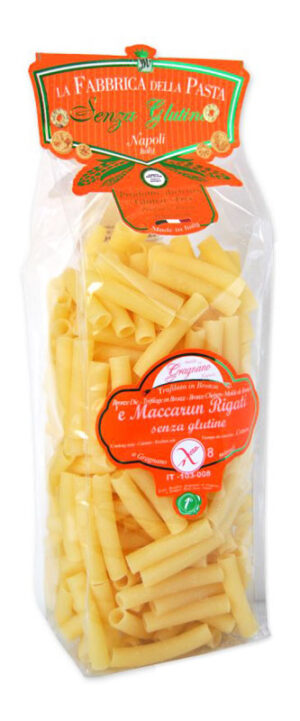 La Fabbrica della Pasta Maccheroni Rigati Senza Glutine 500 g.