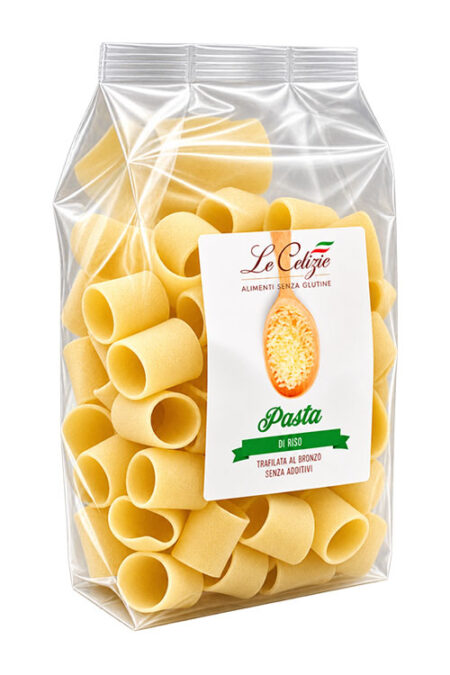 Le Celizie Mezzi Paccheri di Riso 250 g.