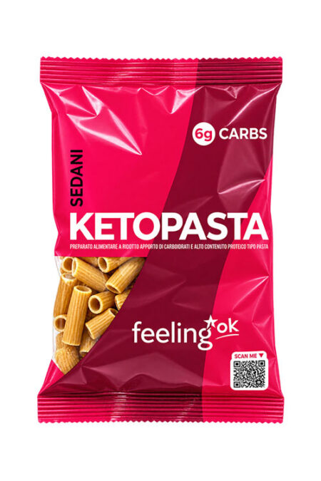 FeelingOK Ketopasta Sedani 50 g.