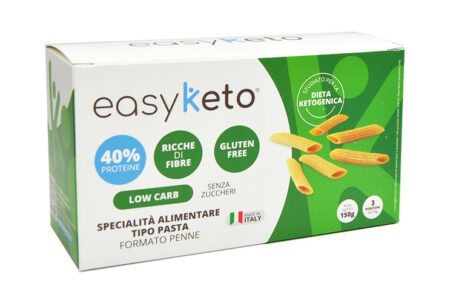 Easy Keto Pasta Low-carb Penne Senza Glutine 3 X 50 g.