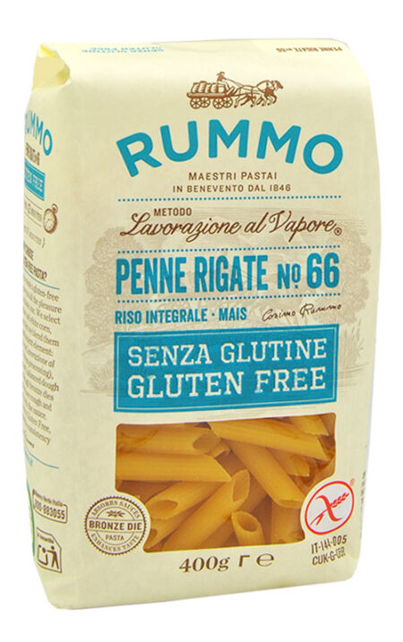 Rummo Penne Rigate n°66 Senza Glutine 400 g.