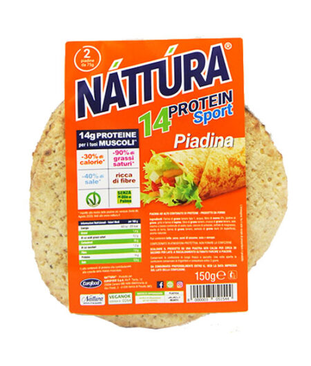Nattura 14 Protein Sport Piadina 2 X 75 g.