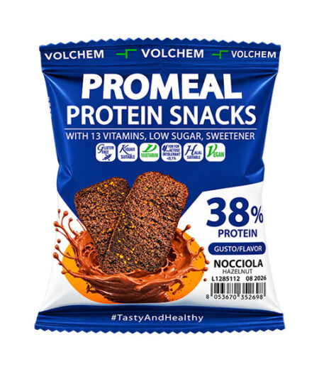 Volchem Promeal Protein Snacks 38% Gusto Nocciola 37,5 g.