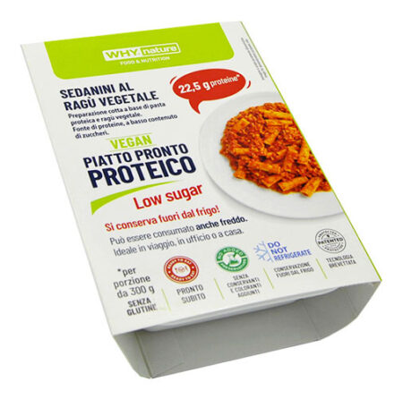 Piatto Pronto Sedanini al Ragù Vegetale 300 g.