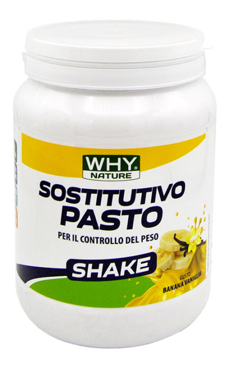 Why Nature Sostitutivo Pasto Banana-Vaniglia 480 g.