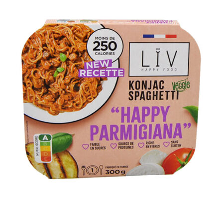 Liv Happy Food Spaghetti di Konjac Happy Parmigiana 300 g.