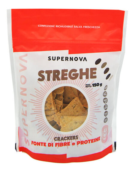 Supernova Streghe Crackers Proteici 150 g.