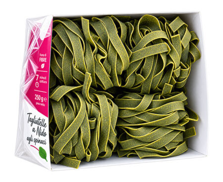 FeelingOK Pasta Low-carb Tagliatelle a Nido con Spinaci + Protein 200 g.