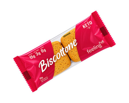 FeelingOK Biscottone Arancia Keto + Protein 2 X 25 g.