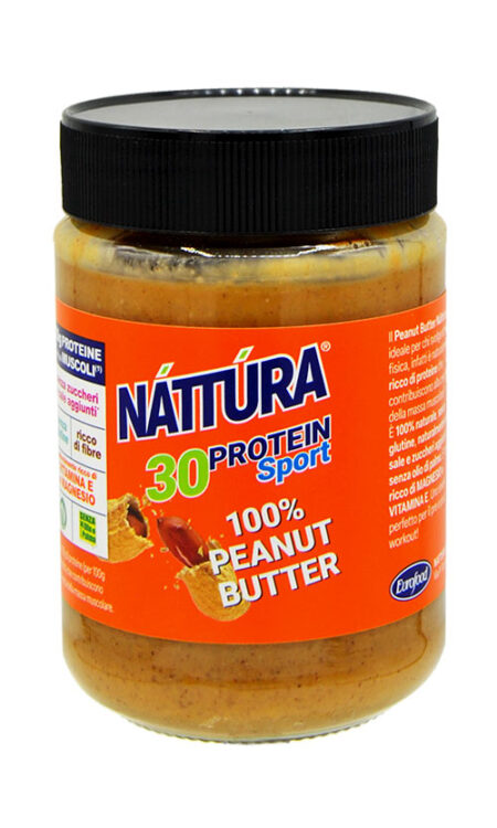 Home 3 Nattura Burro d'Arachidi 30 Protein Sport Smooth 350 g.