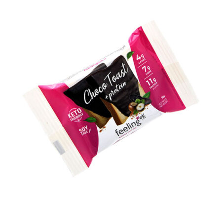FeelingOK Choco Toast Mono Keto + Protein 50 g.