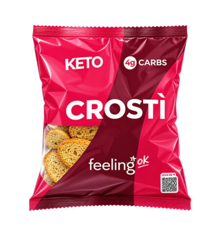 FeelingOK Crostì Natural Keto 50 g.