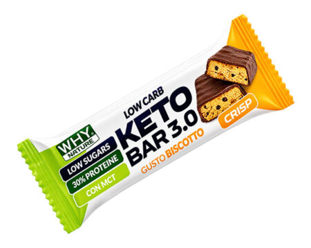 Why Nature Keto Bar 3.0 Gusto Biscotto Crisp 30 g.