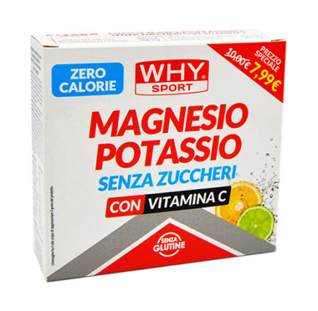 Why Sport Magnesio Potassio 10 X 3,5 g.