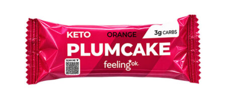 FeelingOK Plumcake Arancia Keto + Protein 45 g.