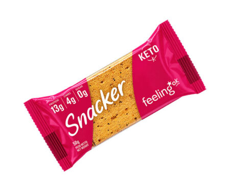 FeelingOK Snacker Pomodoro e Paprika Keto + Protein 50 g.