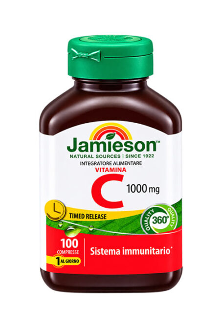Jamieson Vitamina C 1000 Timed Release 100 Compresse
